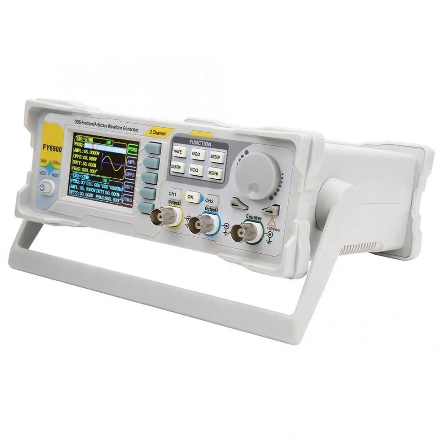 FY6900 Dual Channel DDS Functi - Dual Channel Arbitrary Waveform Function Generator 60Mhz 评论和价格