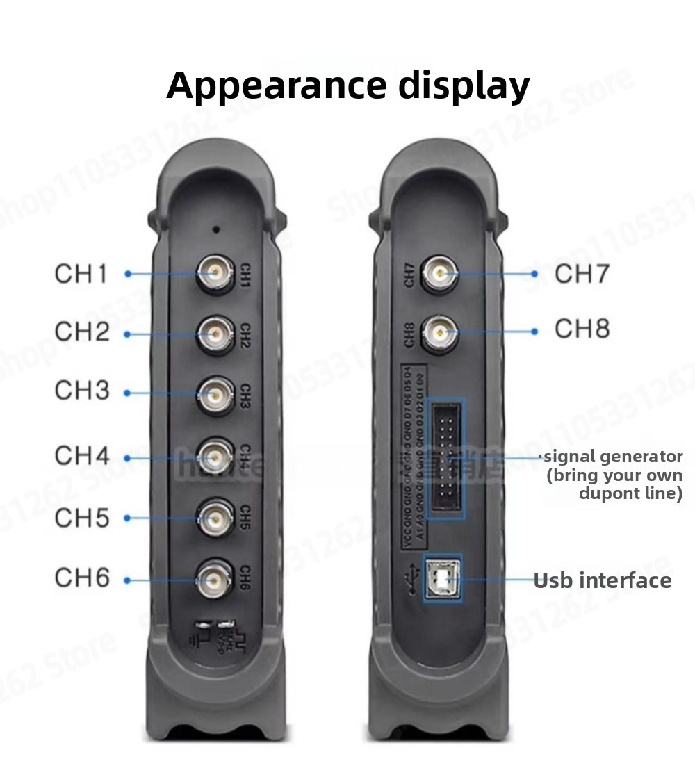 1008C Automotive Diagnostic Os - Automotive Diagnostic Oscilloscope 8 Channel 评论和价格